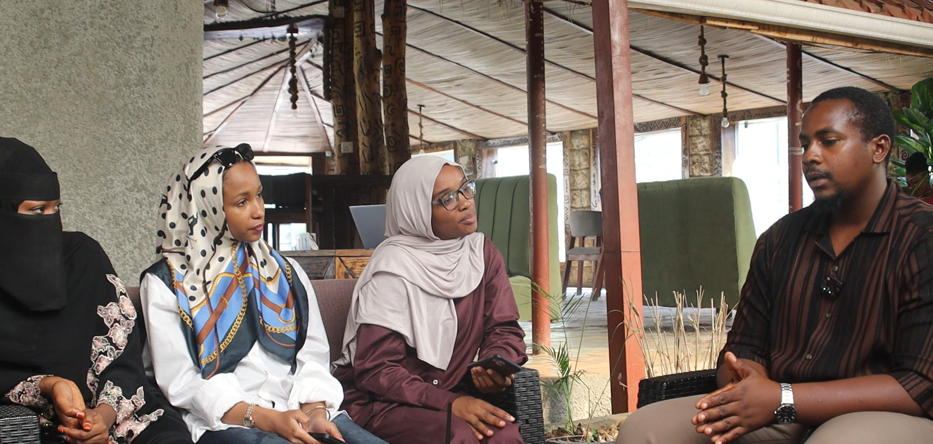 African entrepreneurs in a mentorship meeting